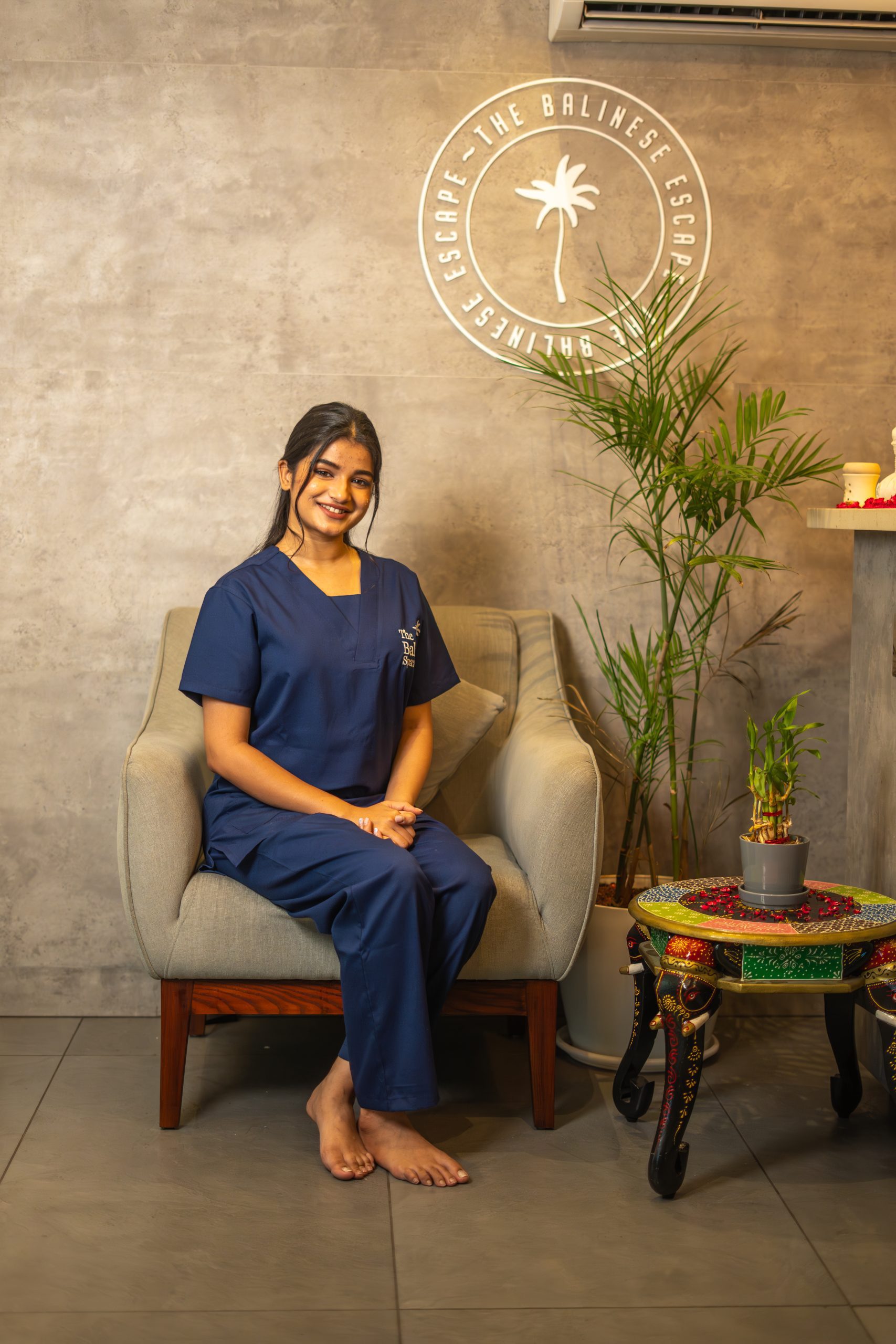 Kansa foot Massage