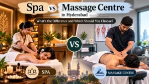 spa vs massage centre