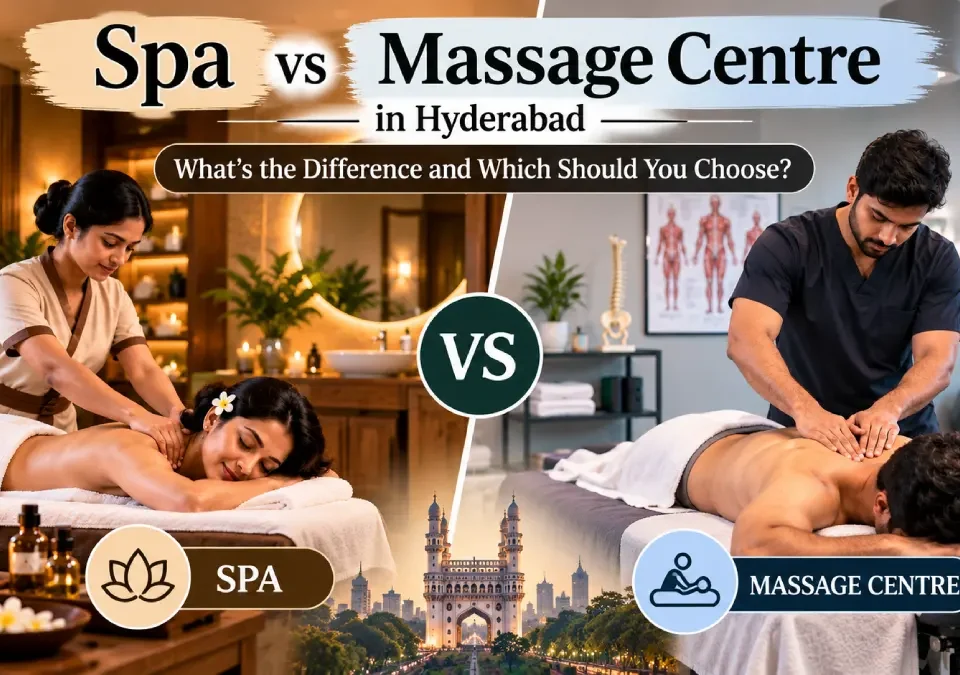 spa vs massage centre